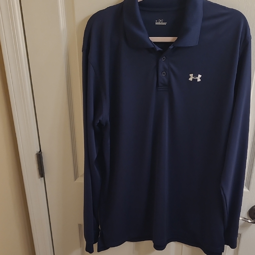 Under Armour Blue Performance Polo Shirt